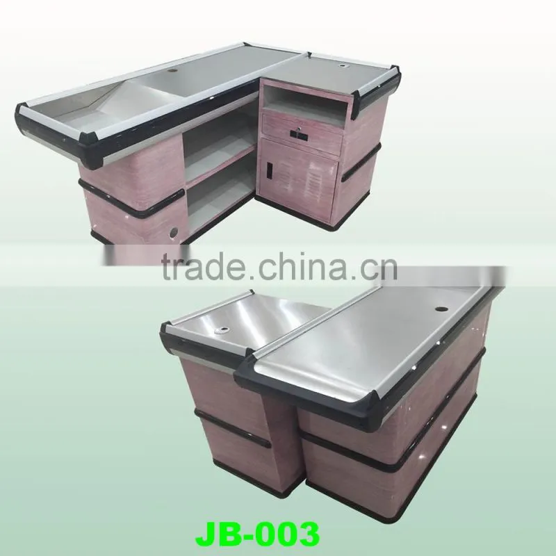Supermarket Equipment Checkout Counter for Sale JB-004