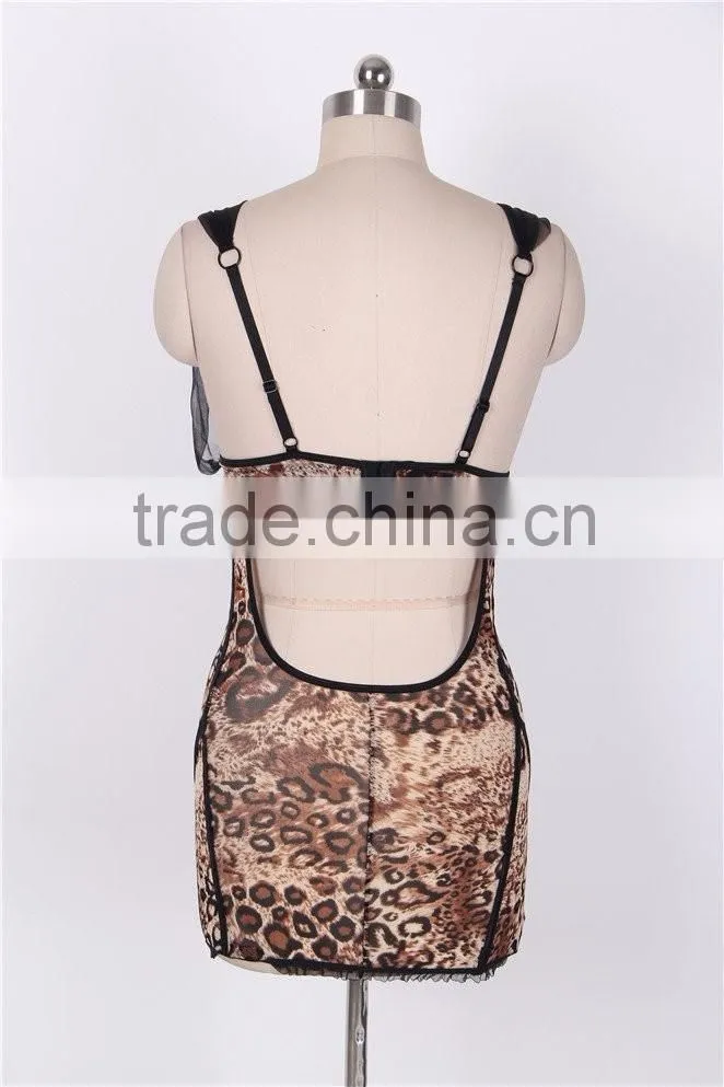 Stretch Lace And Denier Chemise