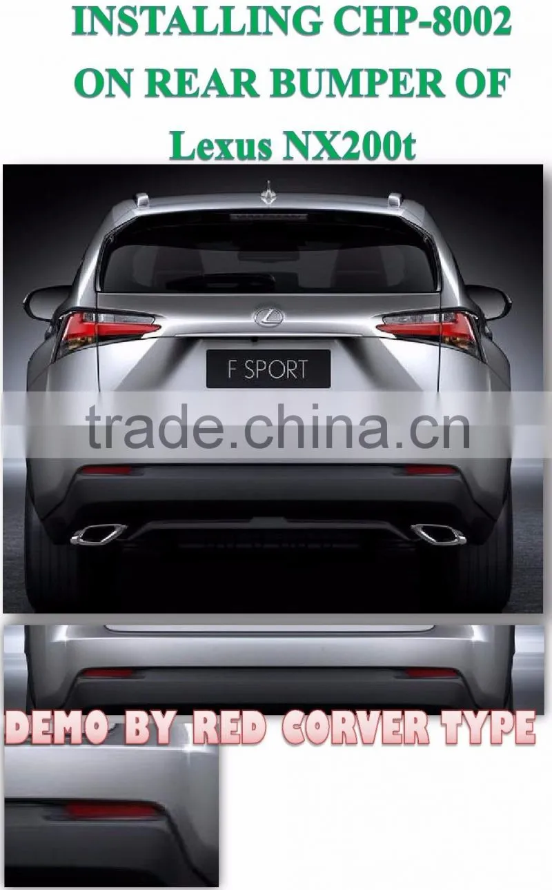 BODY KIT LED RED Brake Rear Bumper Tail LIGHT For For LEXUS NX200T