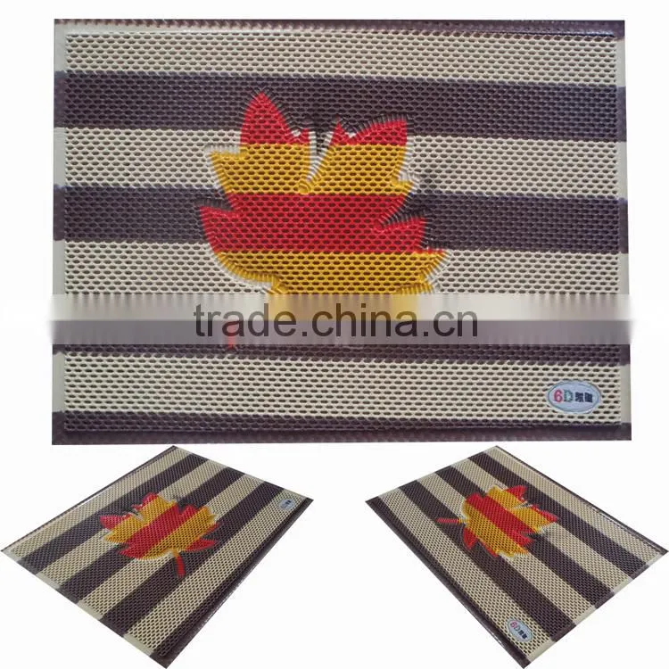commercial plastic carpet floor price per meter china supplier anti slip mat