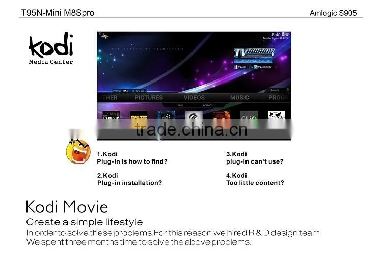 Latest in the market High Quality 2g 8g S905 T95N Mini M8S pro T95N wifi tv smart box Internet Android TV box