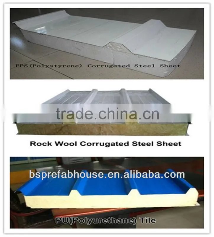 Foldable and portable steel prefabricated buildings