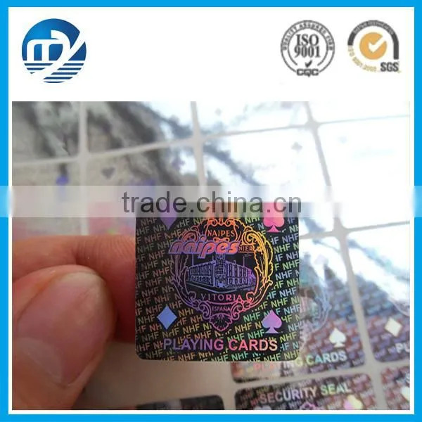 High sercurity anti-counterfeit custom hologram sticker made in China