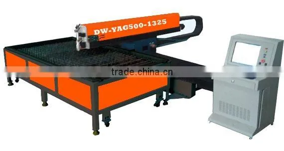 DW-YAG 500w 1325 metal laser cutting machine with CCC CE ISO high speed low price