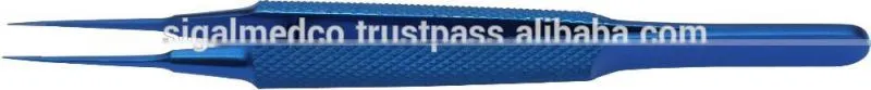 Straight Notched Disposable Sterilized Ophthalmic Forceps