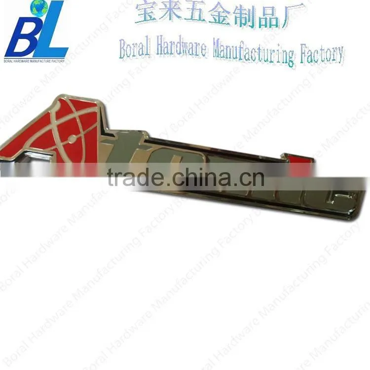 Zinc alloy die casted enameled name plate