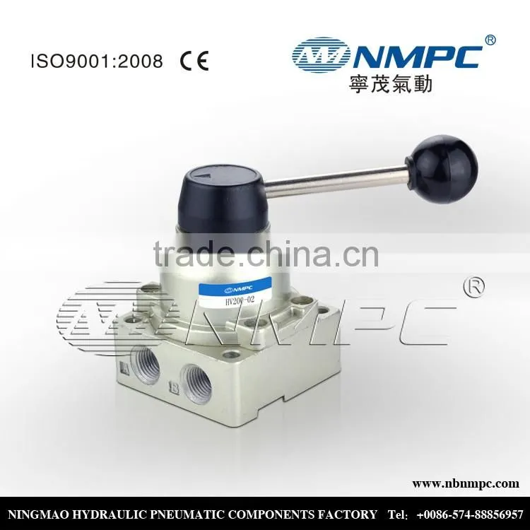 china factory hand switching valve 4 way valve