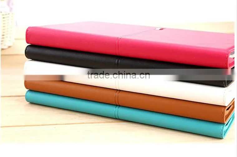 Black cover case for ipad pro, folio protective cover case for ipad 7