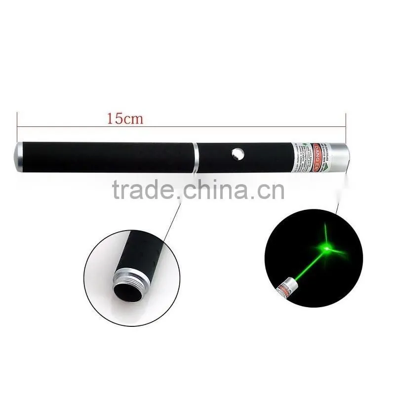 Military Astronomy Puntero Laser 5MW 532nm Focus Visible Green Laser Pointer Pen Beam Light Powerful Caneta
