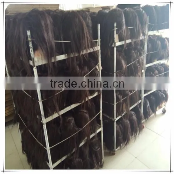 Cheap 100% natural human hair male mannequin head with hair, whole mannequin head with beard
