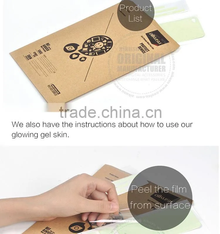 glow in the dark sticker for iphone 4/4s