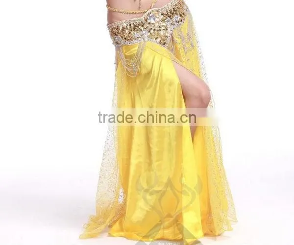 Sexy One Side Split Girls Wearing Long Skirts