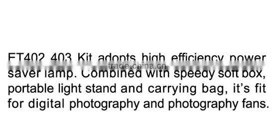 Most Popular Product in Asia ET-403 Continuous Light Kit 5500k and 3200K