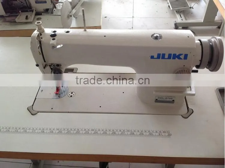 80% new used juki 8700 ,5550 japan industrial sewing machine