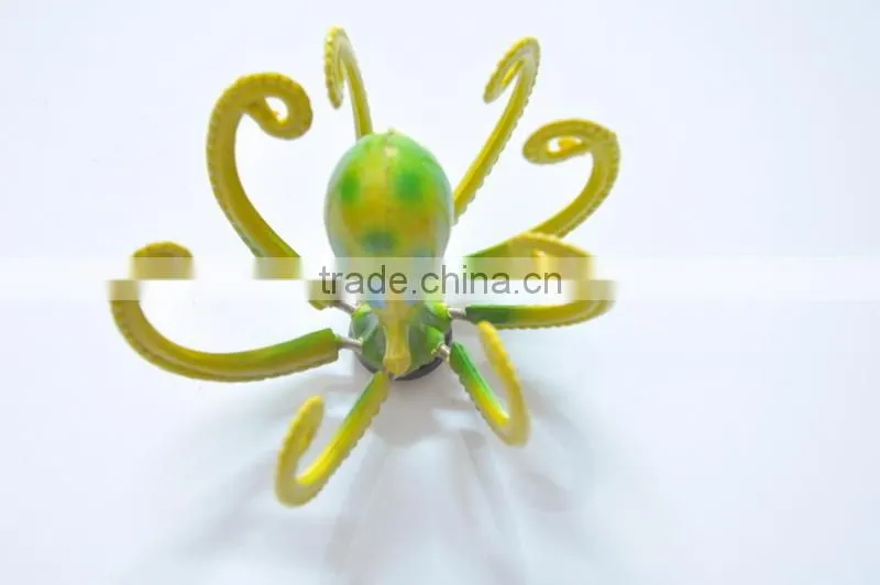 3.5 inch Plastic Ocean 0ctopus Shapes Custom 3D Fridge Magnet