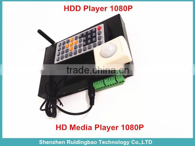 Flash card network media player