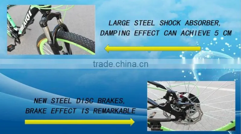 26 inch full suspension mountain bike with high quality
