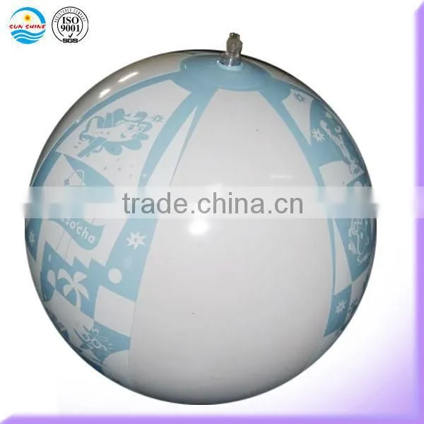 inflatable plastic beach ball
