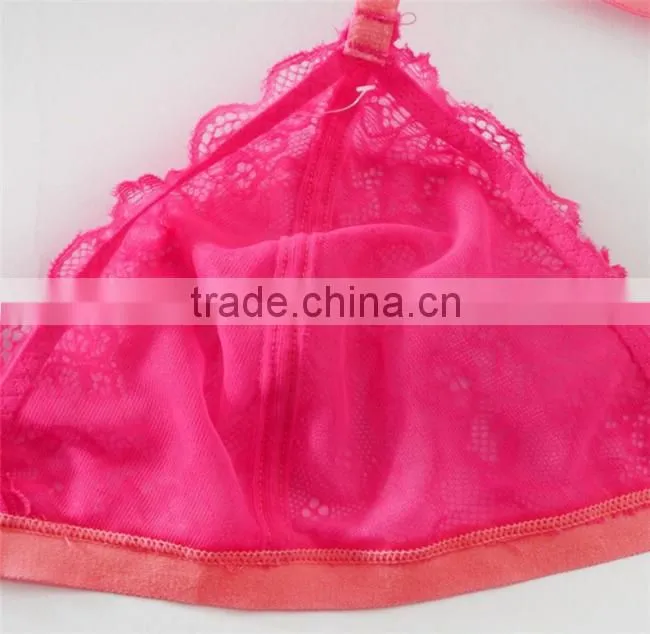 Europe Well popular floral sheer lace bralette,wholesale sexy lace bra