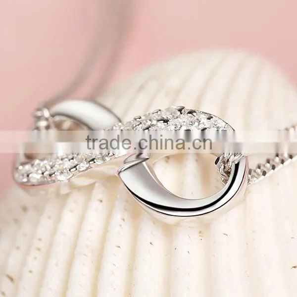 Trendy New Infinity Necklace 925 Sliver 8 Necklace Unique Chain Handmade Jewelry Wholesale Alibaba