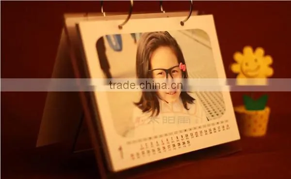 interesting with red acrylic calender stand