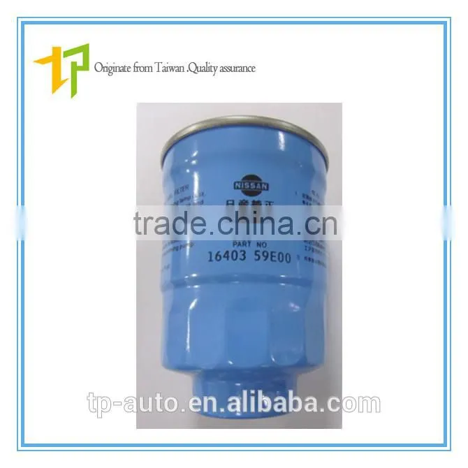 auto engine parts oil filter 16403-59E00 fuel filter for Ni ssan