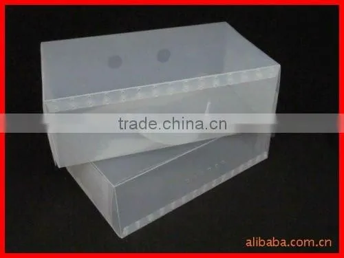 2013 Fashion hot sale clear high-heeled shoe box with high quality