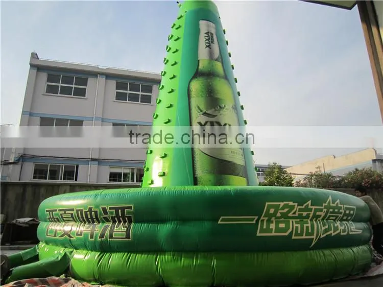 commercial grade inflatable rock climbing wall with high quality