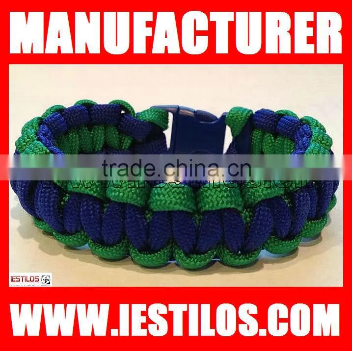 red paracord survival bracelet clasp