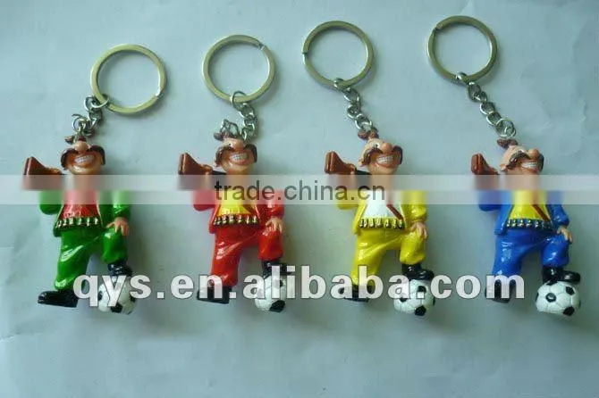 girl doll floating keychain
