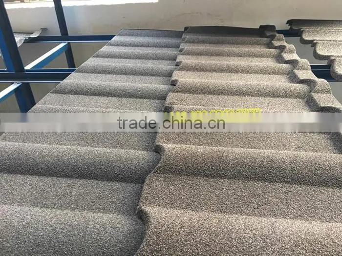 SGB Durable 50 Years Stone Coated Metal Roof Tiles In Uganda