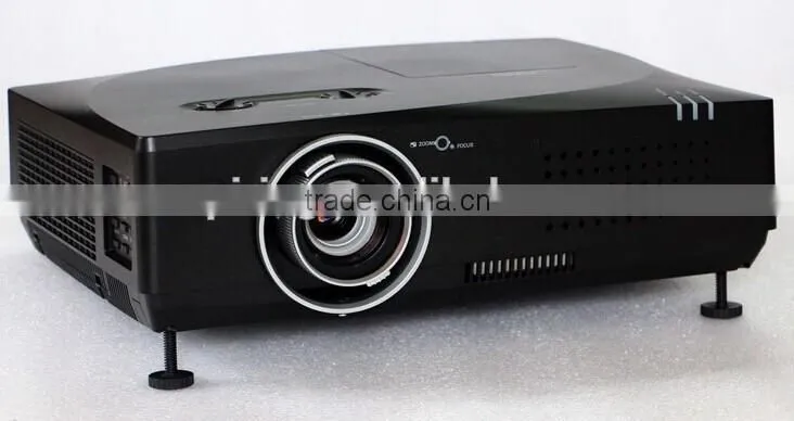 7500 Lumens, 3LCD support 1920x1200Pixels outdoor wall projector