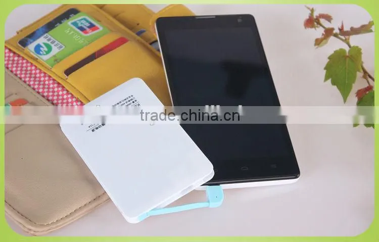 power bank 3200mah credit card size