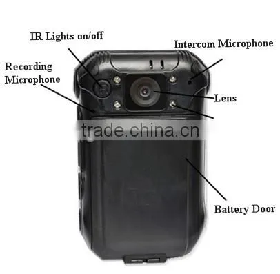 police 3G/4G video recorder body worn camera
