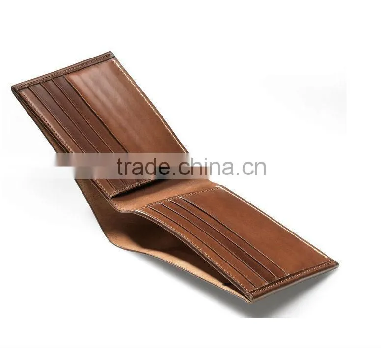 soft cover card wallet,top grain cattlehide wallet,goatskin wallet with card cover
