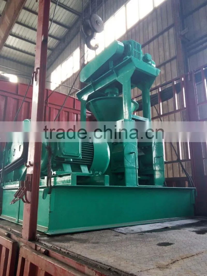 Hydraulic glowstone dust/fluorite powder briquette making machine