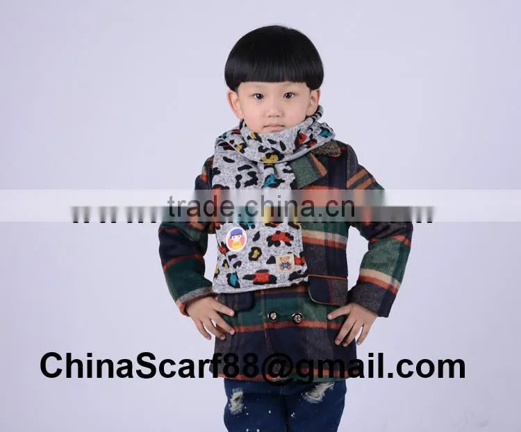 Winter children scarf