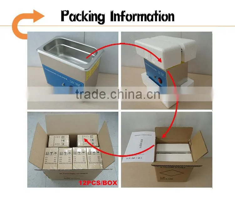 Mini ultrasonic cleaner China made portable ultrasonic cleaner