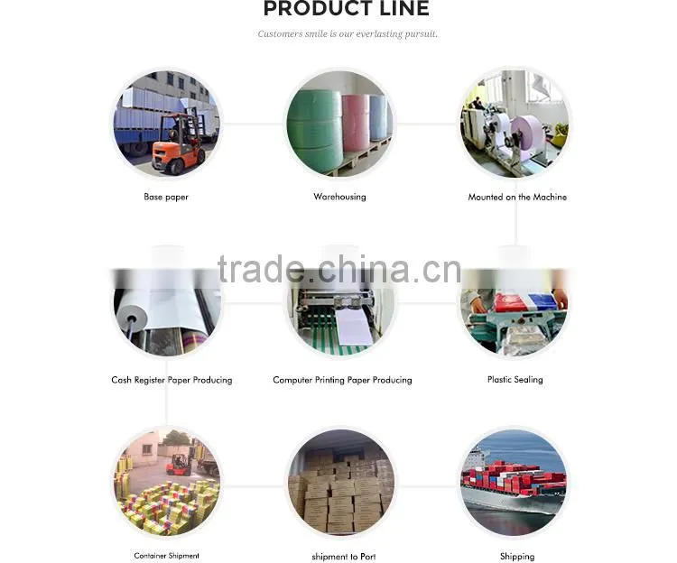 2015 popular factory for 2 ply carbonless paper manufacturers price carbonless copy paper rolls