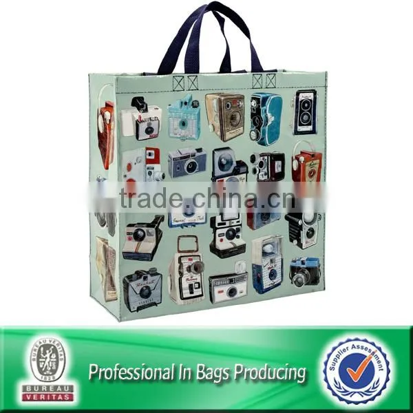 Lead-free Reusable Laminated Color PP Woven Bag