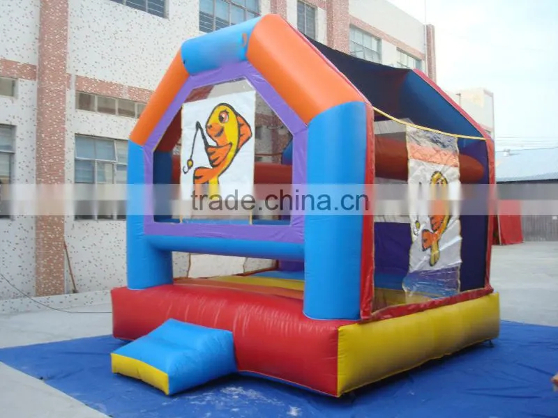 2016 fish inflatable jumping house,inflatable jumping