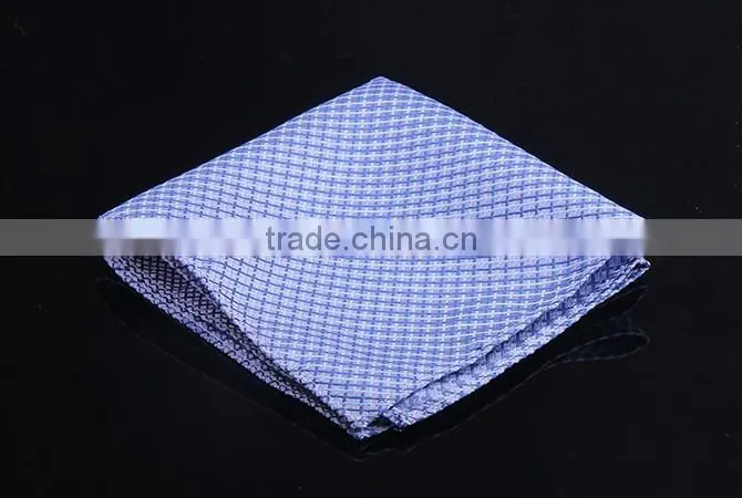 Charming Pocket Suqare,25*25cm Dots Polyester Pocket Square package