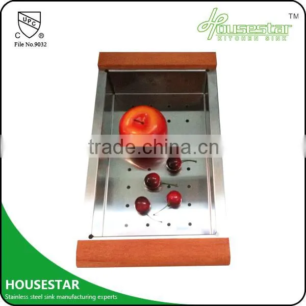 Stainless Steel Colander China Supplier Fruit And Vegetables Colander With Handle And Stand