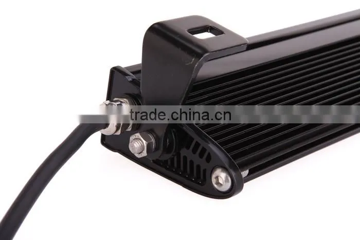 22inch single row off road 100w super slim led light bar 5w each USA chips spot/flood/combo beam thin light bars