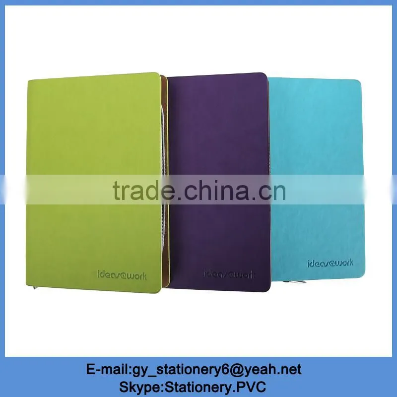 personalized leather notebook