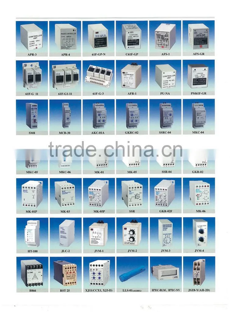 Floatless level switch relay(61F-GP-N, AFR-1, PM61F-GR,AFS-GR,AFS-1)