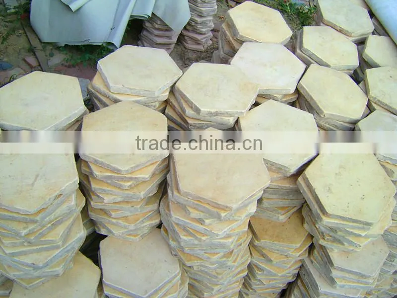 Hexagon terracotta tiles,octagon terracotta tiles