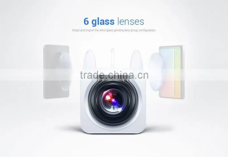 Be Unique !! Ausek Dual Lens 4K 30fps Wifi Sport Camera 2.4G Action Camera