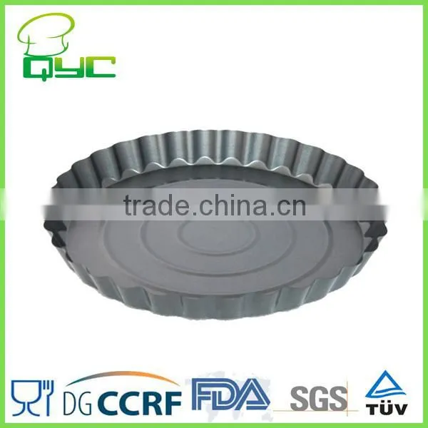 Non-Stick Carbon Steel Fluted Loose Base Quiche Pan