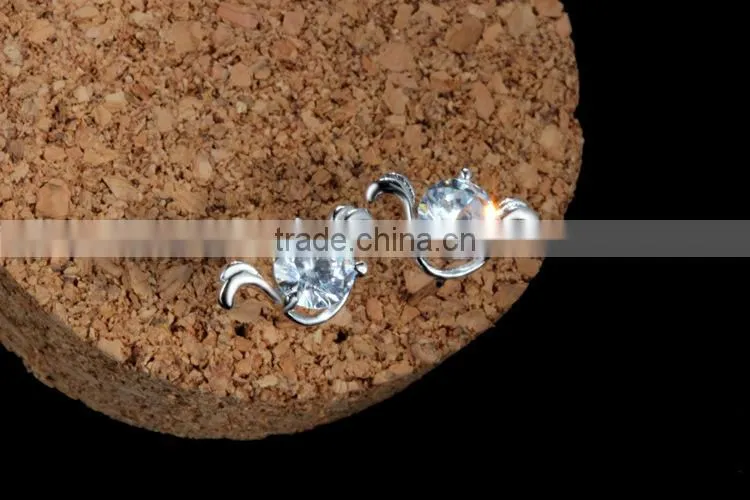 Big Diamond Cheaper 925 Sterling Silver Jewelry Set